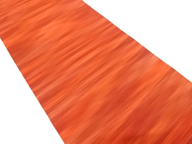 綴れ　霞模様織り出し　名古屋帯